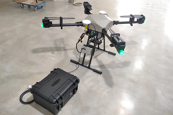 How Tethered Drone Technology Improves Industrial Building Cleaning Efficiency