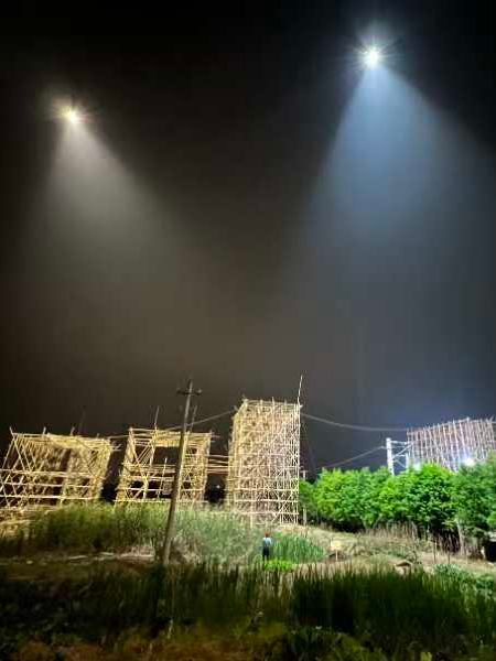 Tethered Drone for Lighting