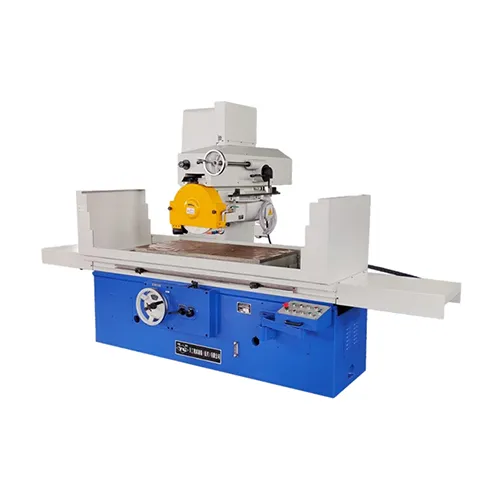 Single-axis programmable horizontal spindle and rectangular table bearing surface grinder