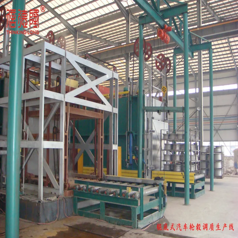 Roller Hearth Quenching & Tempering Production Line for Automobile Wheel Hubs