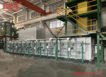 Production Line for Steel Band Galvanizing Furnace