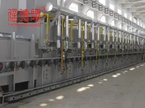 Печь для термообработки стальных труб с роликовым подом