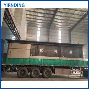 Hot-dip galvanised cauldron