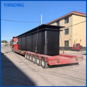 Internally heated zinc pot