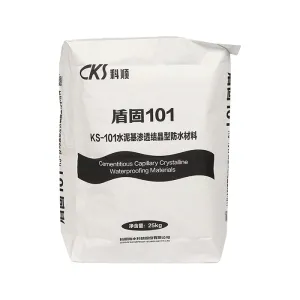 Cementitious Capillary Crystalline Waterproofing Materials paper bag