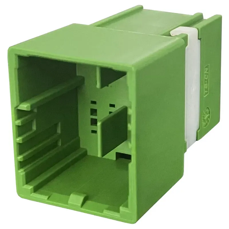 12Pin Male Green Car Aftermarket Stereo Audio Automotive Connector 