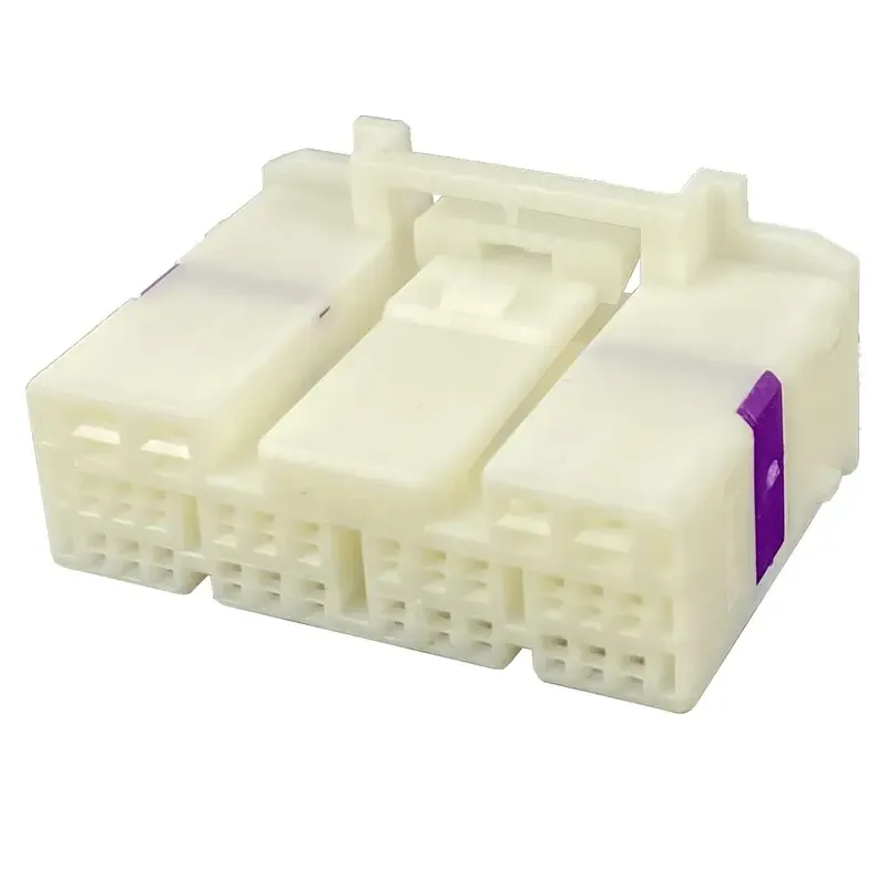 28Pin Natural Wire Harness Connector with Terminals Automotive connector with TPA for Select Toyota Car 