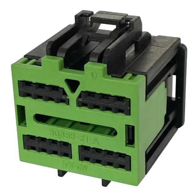 30 Way Female Black Automotive Connector with TPA 33268470 