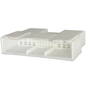 28Pin Male White Car Aftermarket Stereo Audio Connector