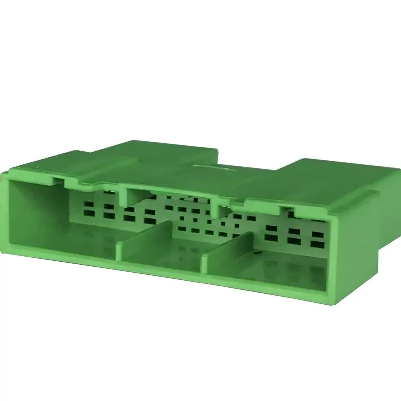 28Pin Male Green Car Aftermarket Stereo Audio Connector for toyota car 