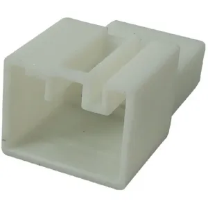 12 Way White Male Quadlock Automotive Electric Plug Backshell Cable Clamp 1-1355524-3 