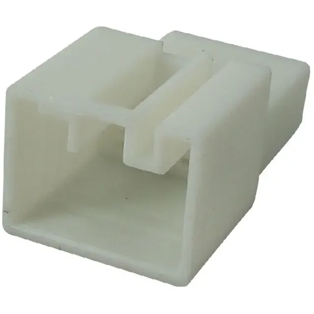 12 Way White Male Quadlock Automotive Electric Plug Backshell Cable Clamp 1-1355524-3 