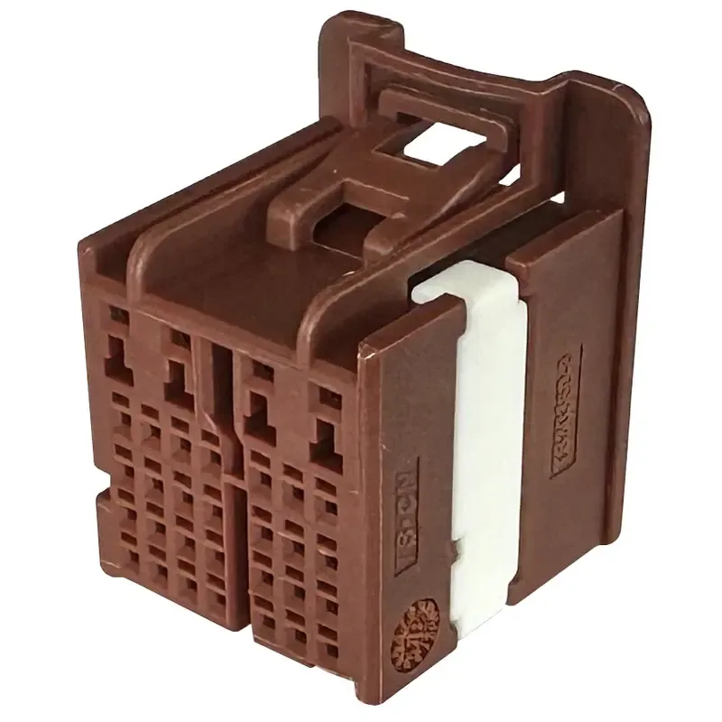 32Pin Female Brown Car Aftermarket Stereo Audio Connector 160028-0017 