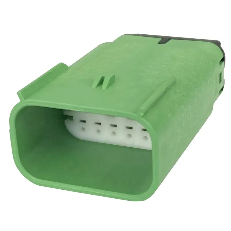 12Pin Male Green Automotive MX150 Mat-Sealed Connector Key D 33482-6204 