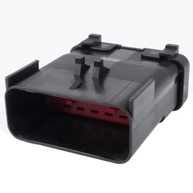 TSCN Black 14Pin 2.8 Sealed Connector 54201418 APEX RP1226 Diagnostic Harness Connector with CPA 