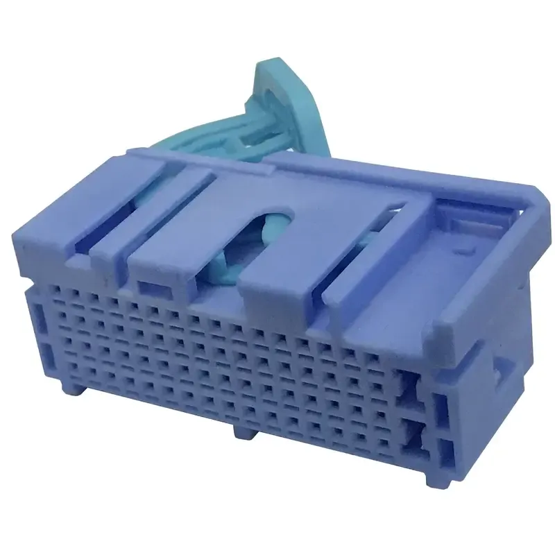 66Pin Blue Wire Harness Connector with Terminals Automotive Connector with lock for Toyota Car 
