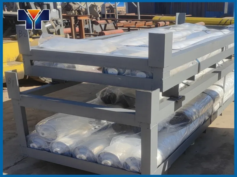 Reinforced idler roller