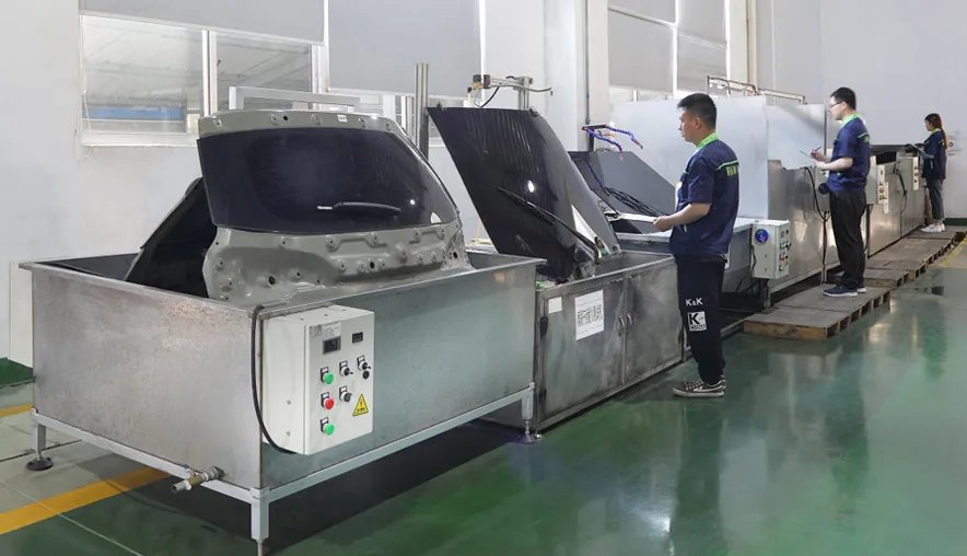 Water Spray Testing Room