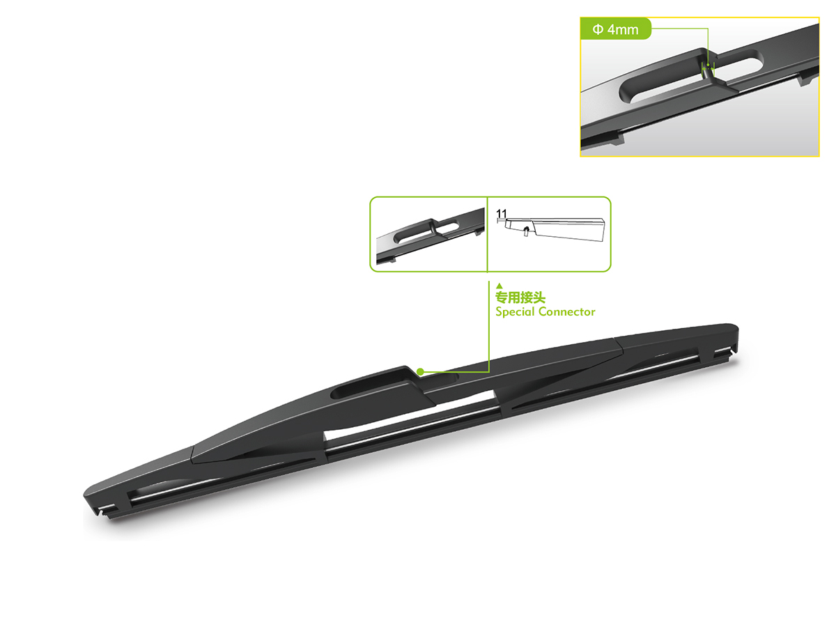 HS-J Bone Rear Window Wipers