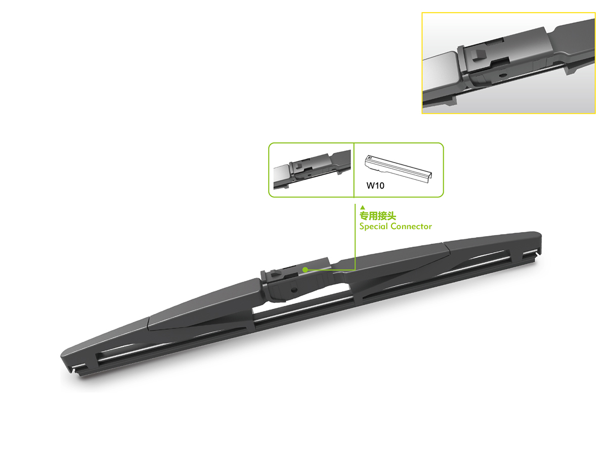 HS-I Bone Rear Window Wipers