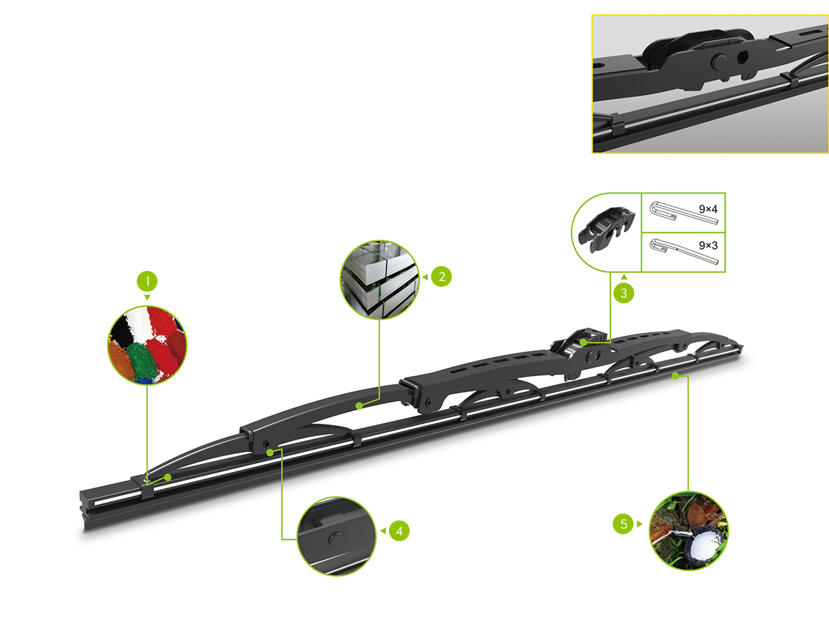 606 Bone Universal Wipers
