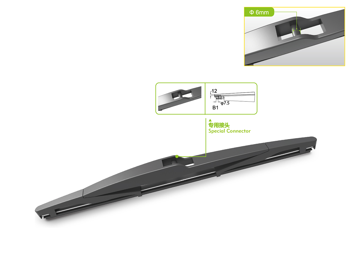 HS-C Bone Rear Window Wipers