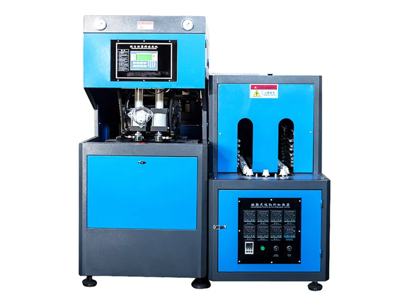 DR 3L One-to-Two Semi-Automatic Blow Molding Machine for 1L to 3L PET Bottles