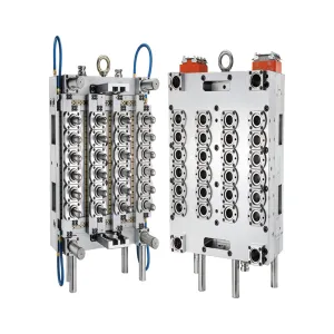 PET-Vorformling mit 24 Kavit&auml;ten f&uuml;r L&ouml;sungen zur Herstellung von Flaschen in Lebensmittelqualit&auml;t