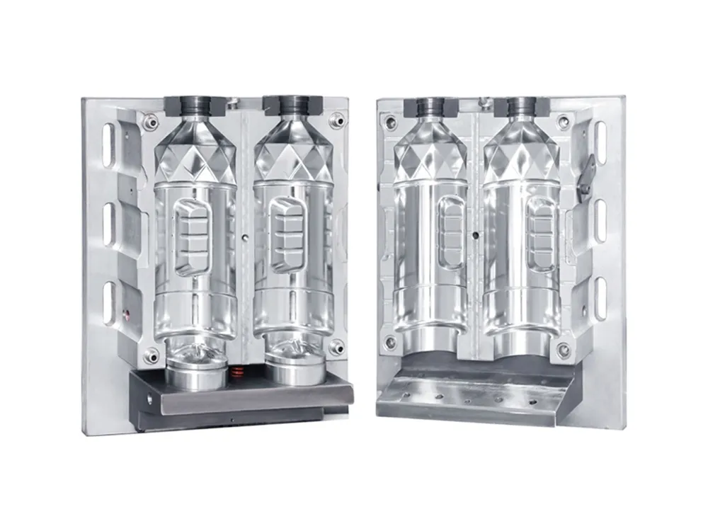 Fortschrittliche Blasformform f&uuml;r die effiziente Herstellung von Kunststoffflaschen