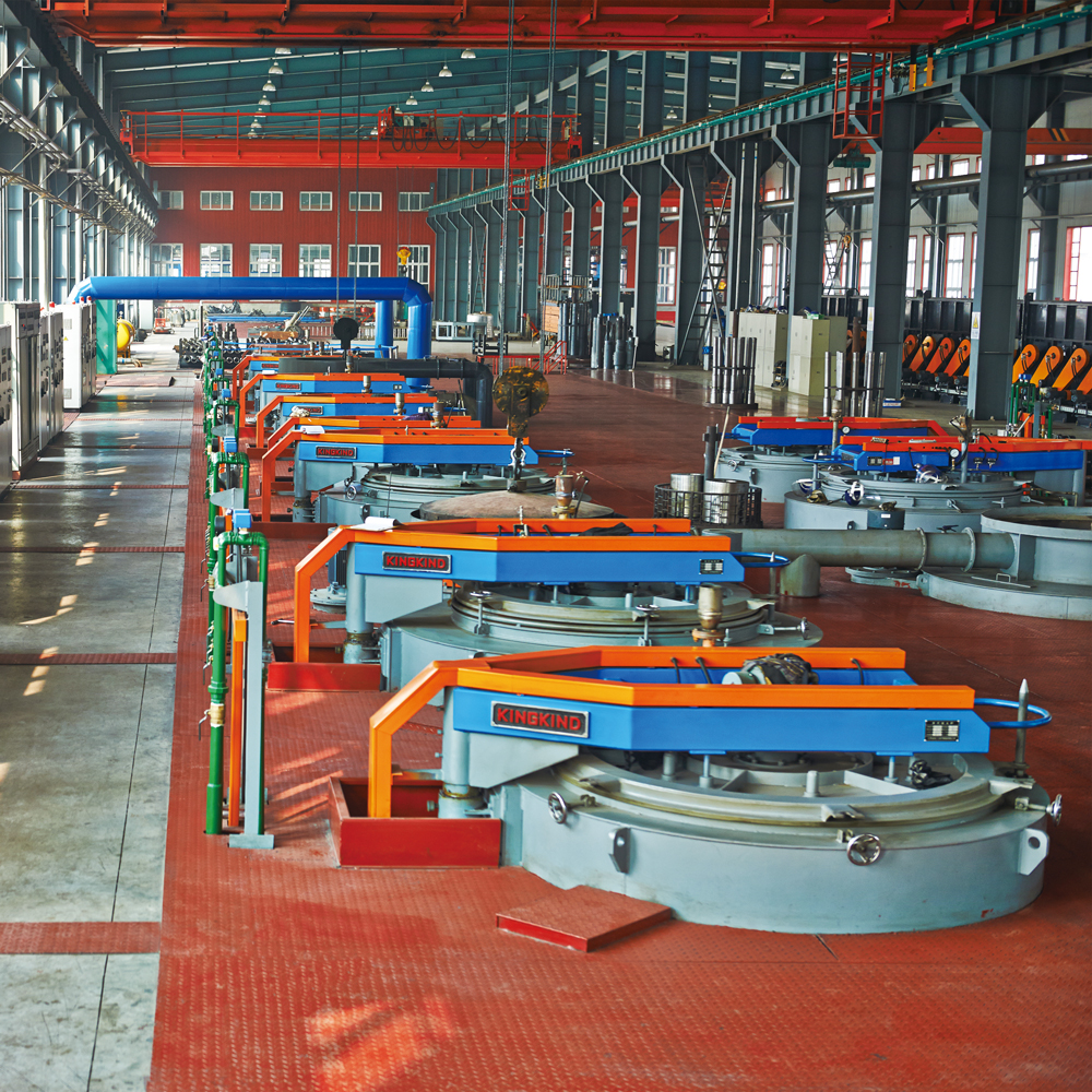 Controlled Atmosphere Pit Carburizing Furnace Production Line