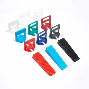 WLX Advanced 1.5mm Self-Leveling Tiles System Porcelain Plastic Spacers Wedges Clips Precision Floor Tile Accessories