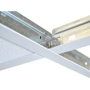 2026 Modern T Bar Hot Dipped Galvanized Flat Ceiling Grid Components Rust-proof and Waterproof