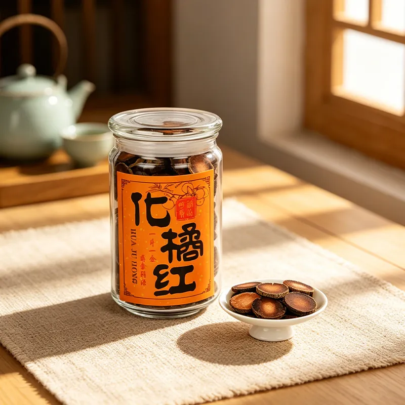 3-Year Aged Huazhou Juhong Slices(Glass Jar with Gift Bag)