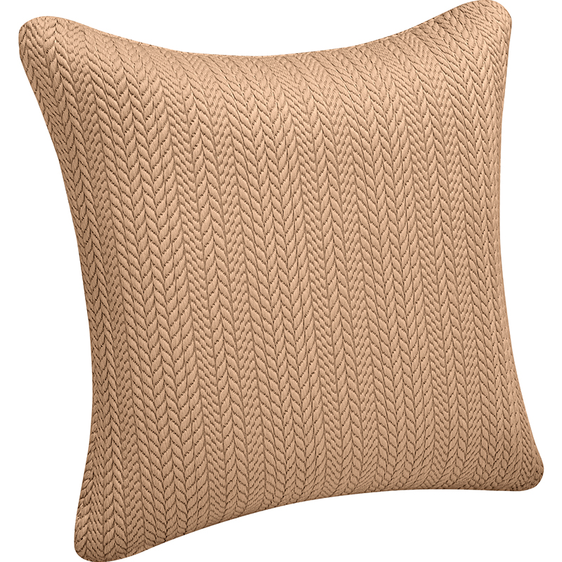 2536-3 Classic Memory Foam Throw Pillow Set - Rice-ear Pattern Knitting Series