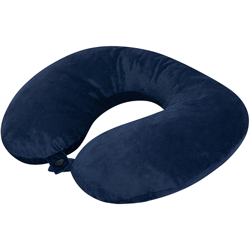 2619-1 Classic U-Shaped Travel Pillow - Solid Color