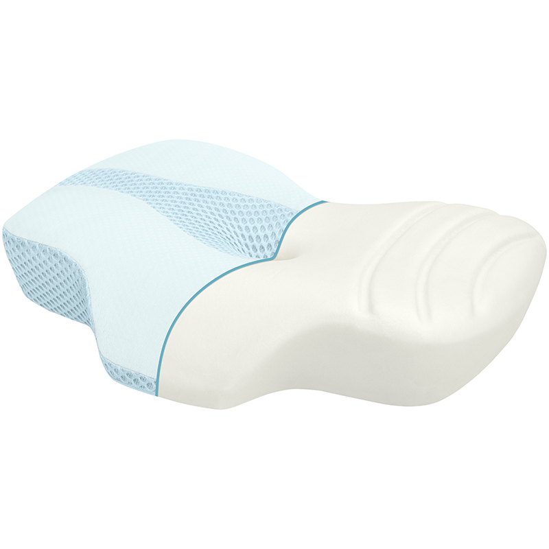 2604 Memory Foam Ergonomic Cervical Relief Pillow