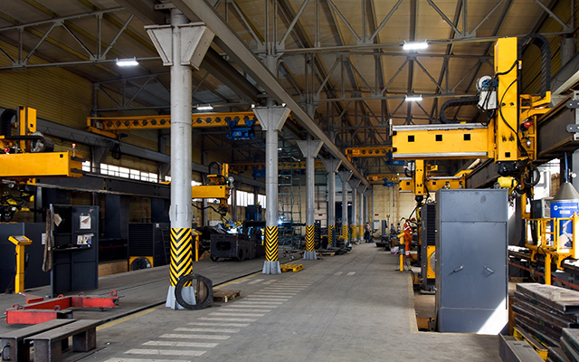 Heavy structural parts robot welding machine