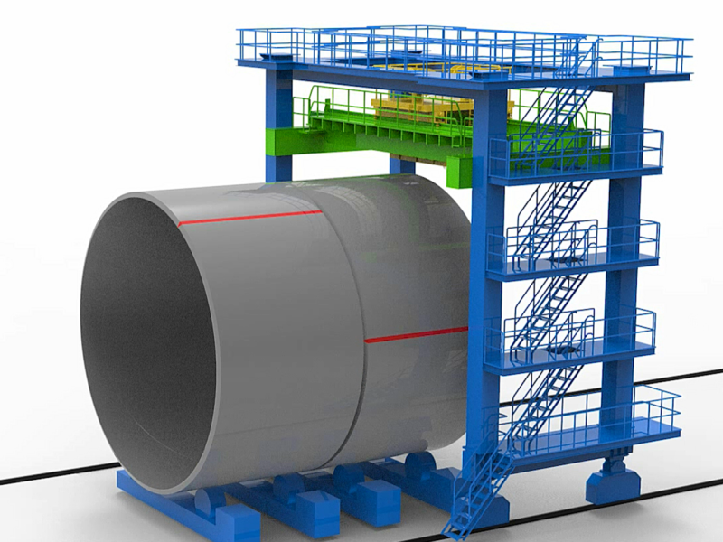 Heavy-duty gantry automatic welding machine