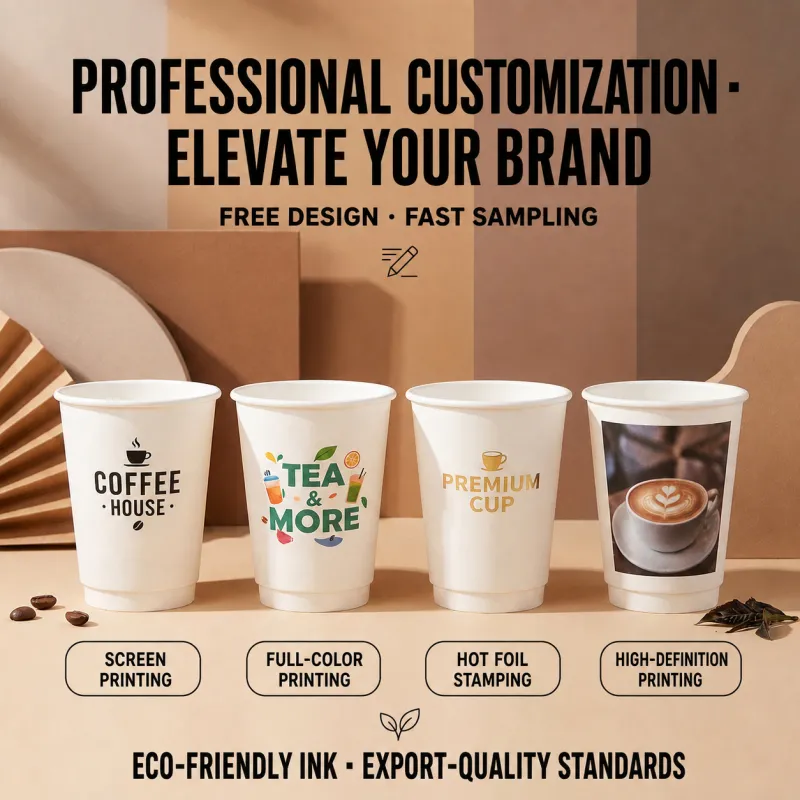 Tea and Beverage Shop Packaging