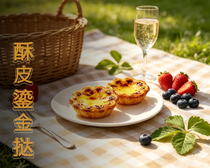 酥皮鎏金挞