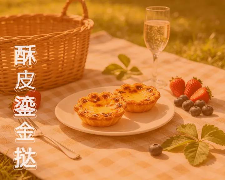 酥皮鎏金挞