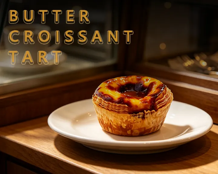 Butter Croissant Tart