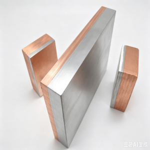 Copper-aluminum composite busbar block