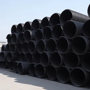 Гофрированная труба с двойными стенками из HDPE