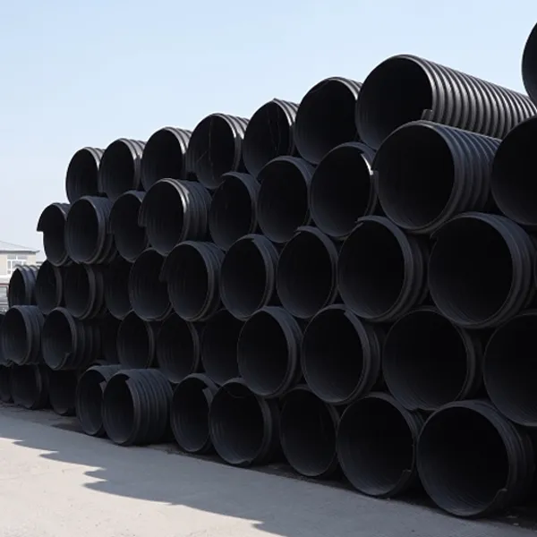 Гофрированная труба с двойными стенками из HDPE