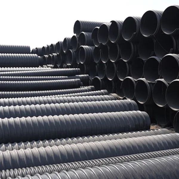 Гофрированная труба с двойными стенками из HDPE