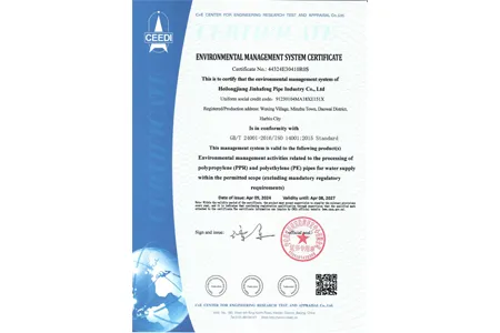 Сертификация системы экологического менеджмента