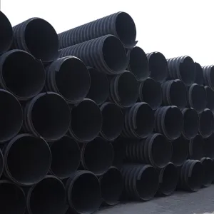 Гофрированная труба с двойными стенками из HDPE