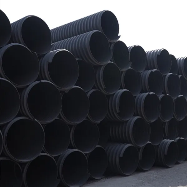 Гофрированная труба с двойными стенками из HDPE