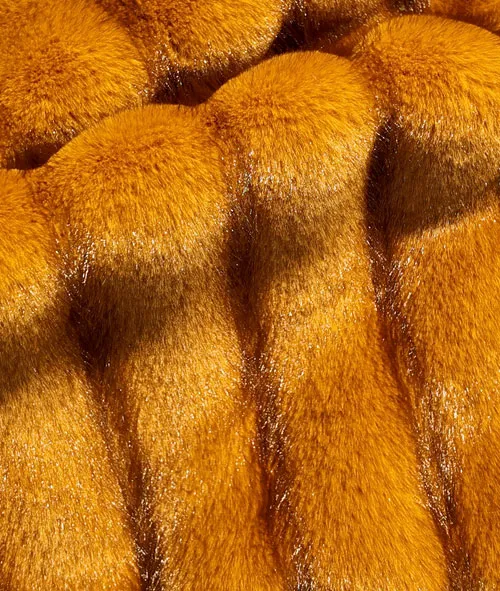 Cationic jacquard mink